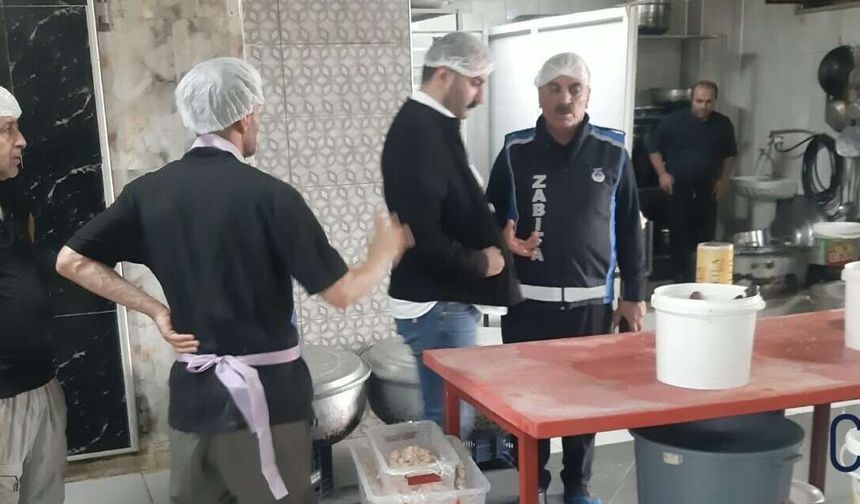 Hakkari’de toplu yemek üretimine sıkı kontrol