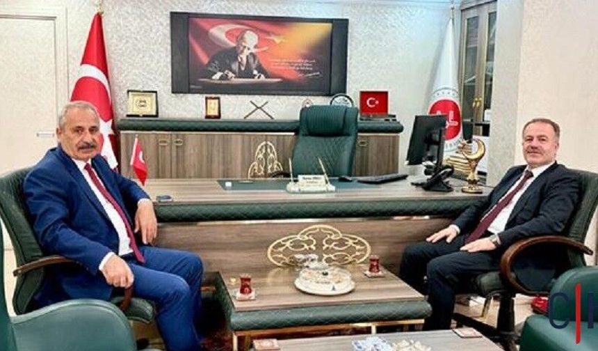 Başkan Demirci’den İl Müftüsü Eren’e hayırlı olsun ziyareti