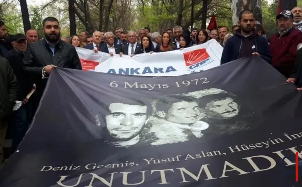 Ankara'da '3 Fidan' Anma Törenine Özgür Özel de Katıldı