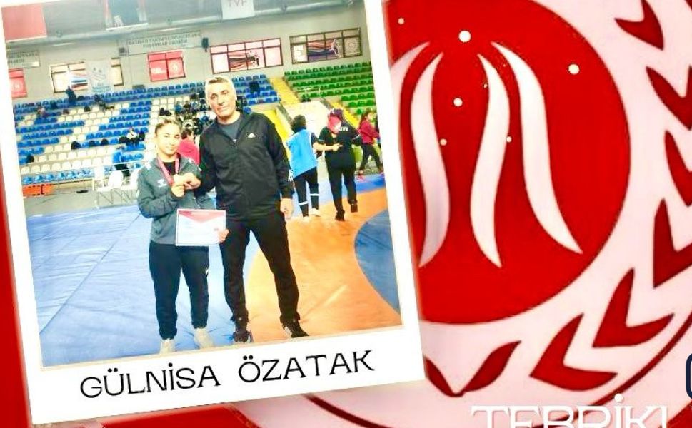Hakkarili Kadın Güreşçi Gülnisa Özatak Türkiye Şampiyonu Oldu