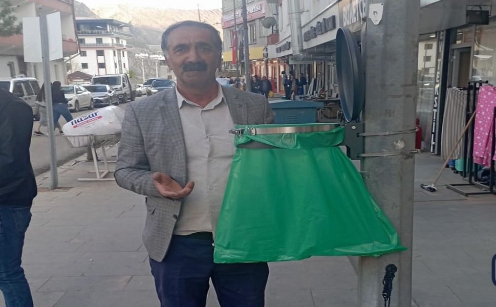 Hem Estetik Hem Pratik: Hakkari’ye Modern Çöp Kovaları