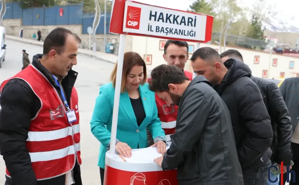 CHP Hakkari İl Başkanı Suzan Çakır Beyli: Hakkari Halkı Adaletin Yanında