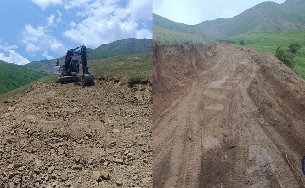 Hakkari’de 2 Kilometrelik Yeni Yayla Yolu Tamamlandı