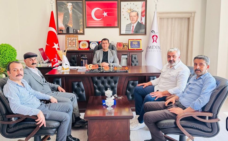 Eski MHP İl Başkanı Fatih Özbek'ten Başkan Şakar’a Ziyaret