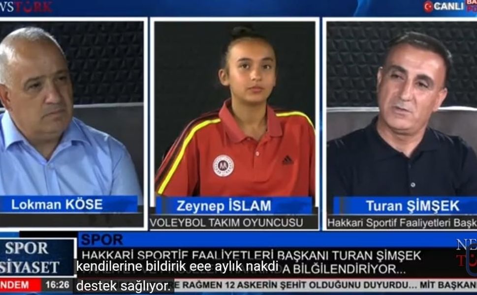 Kulüp Başkanı Şimşek, NEWS TÜRK Ekranlarında Konuştu