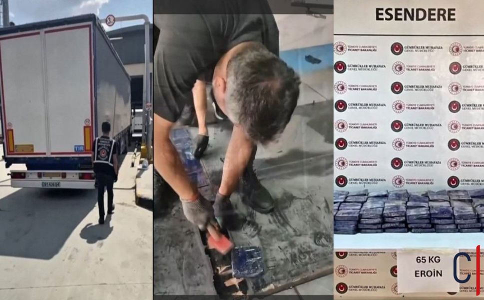 Hakkari Esendere Sınır Kapısı’nda 65 Kilo Eroin Operasyonu