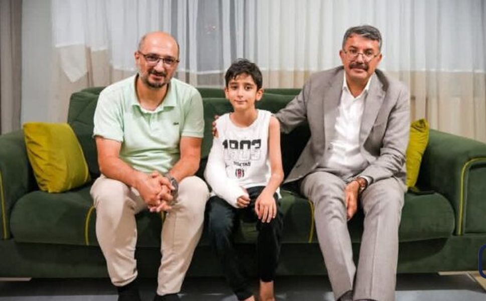 Vali Çelik’ten Elyasa Taş’a Ziyaret
