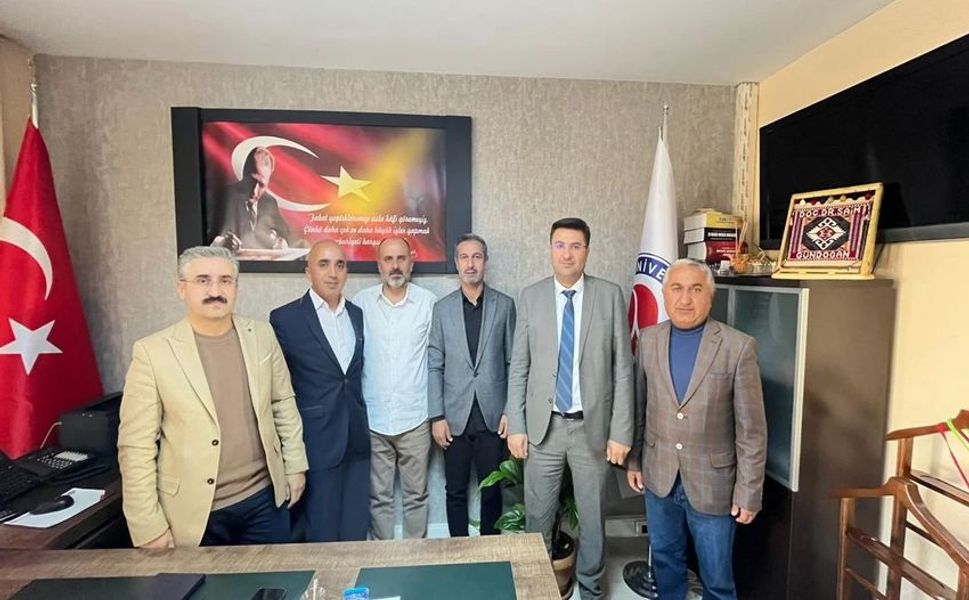 İHH Hakkari Şube Başkanı Erkaya’dan Hakkari Üniversitesi’ne Ziyaret