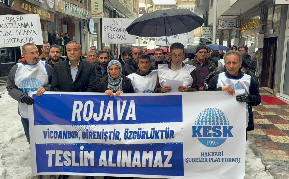 KESK’ten Suriye ve Halep Tepkisi: “Katliamların Suç Ortakları Sessiz Kalanlardır”