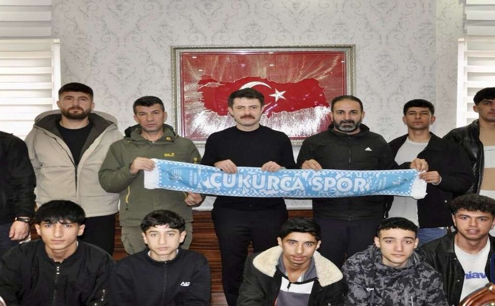 Çukurca Spor’dan Kaymakam Cebeci'ye Ziyaret
