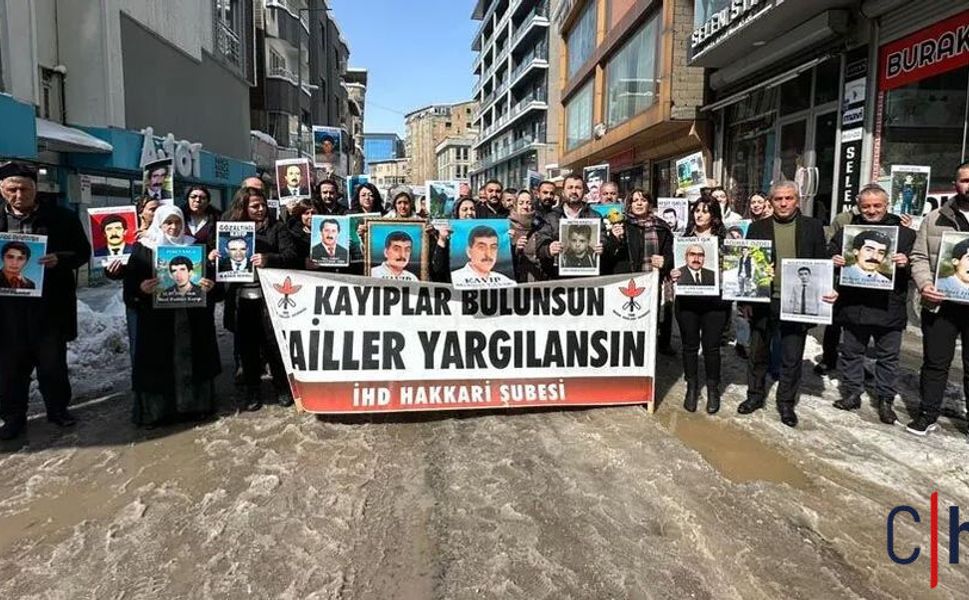 Hakkari'de Cumartesi Anneleri, 216. haftalarında Mehmet Yaşar için toplandı