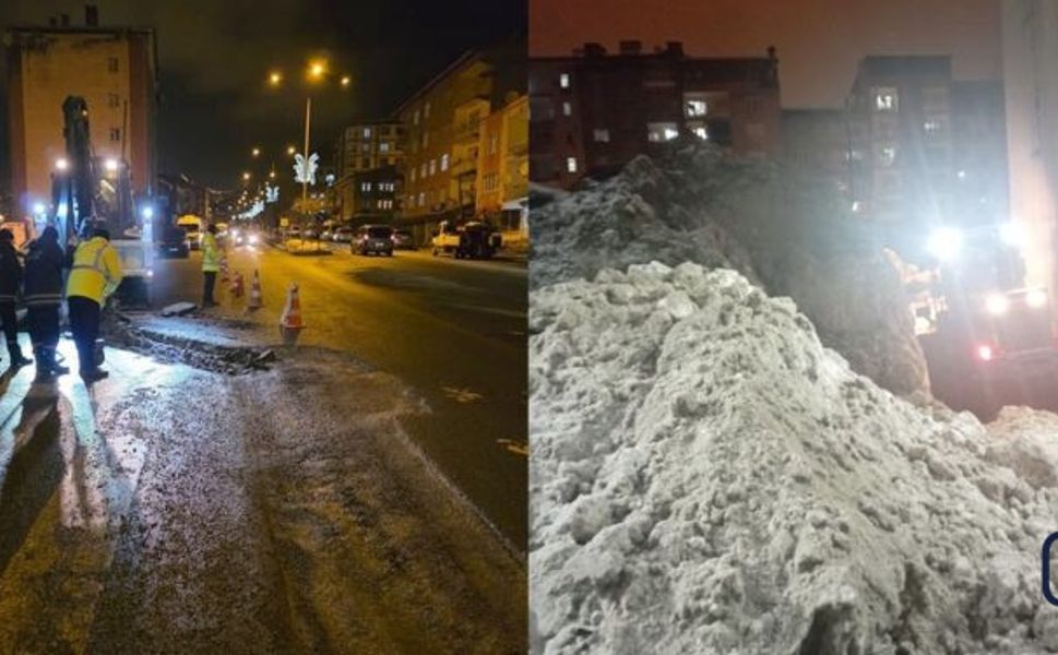 Hakkari’de Kar Mesaisi: Ekipler Gece Gündüz Sahada