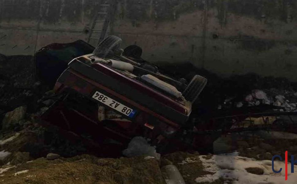 Korkutan Kaza: Araç Takla Attı, Sürücü Yaralı