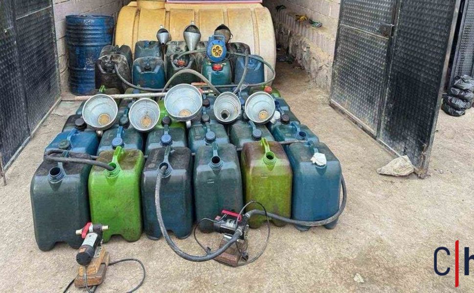 Kaçak motorin operasyonu: 2 bin 30 litre yakıt ele geçirildi