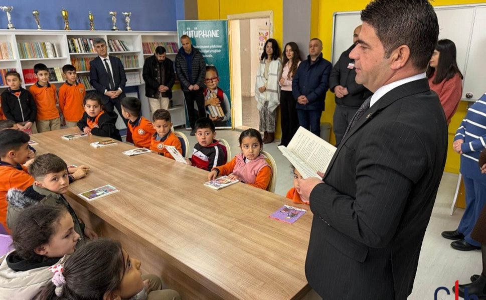 Hakkâri’de Kitapla Büyüyen Umutlar: Okul Kütüphanesi Öğrencilerle Buluştu