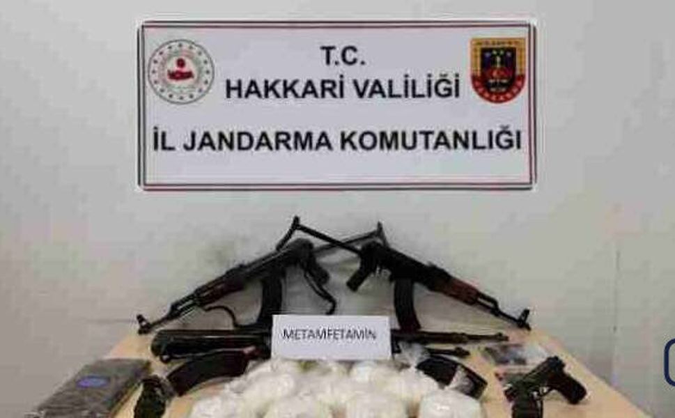 Hakkari İl Jandarma Komutanlığı’ndan Çukurca’da Narkotik Operasyonu