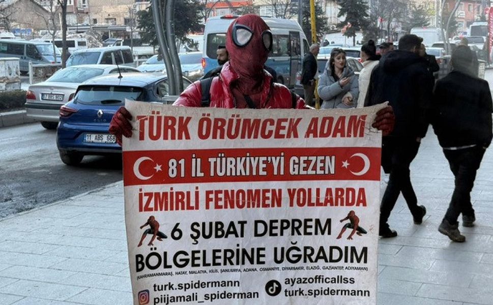 Otostopla 71 Şehir, Binlerce Gülümseme: Örümcek Adam Bu Kez Hakkari’de