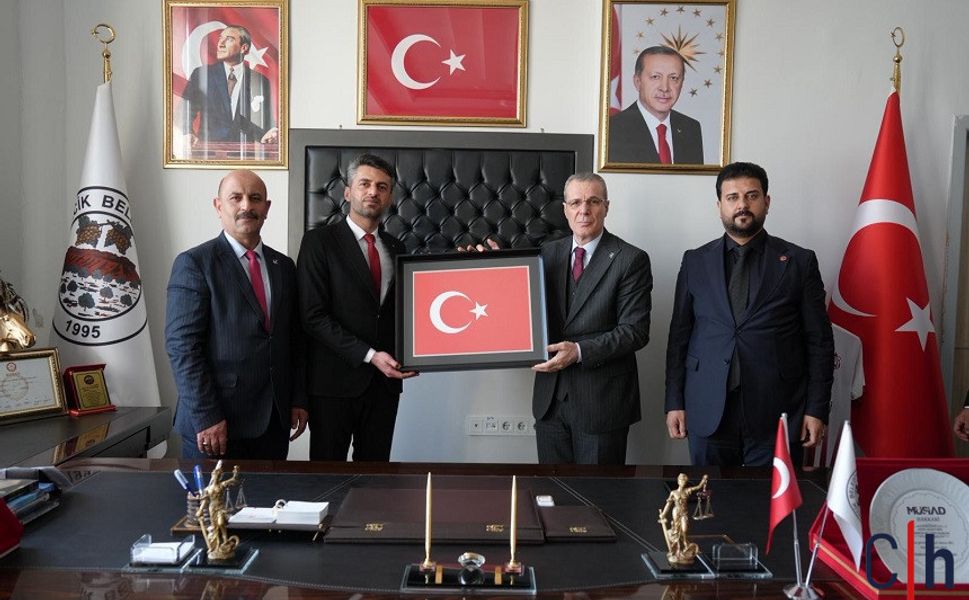 Yeniden Refah Partisi’nden Derecik’te Mesut Tekin’e Destek Ziyareti