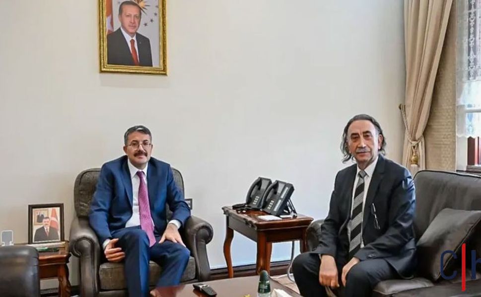 Rektör Gençcelep’ten Bakan Yardımcısı Çelik’e Hayırlı Olsun Ziyareti