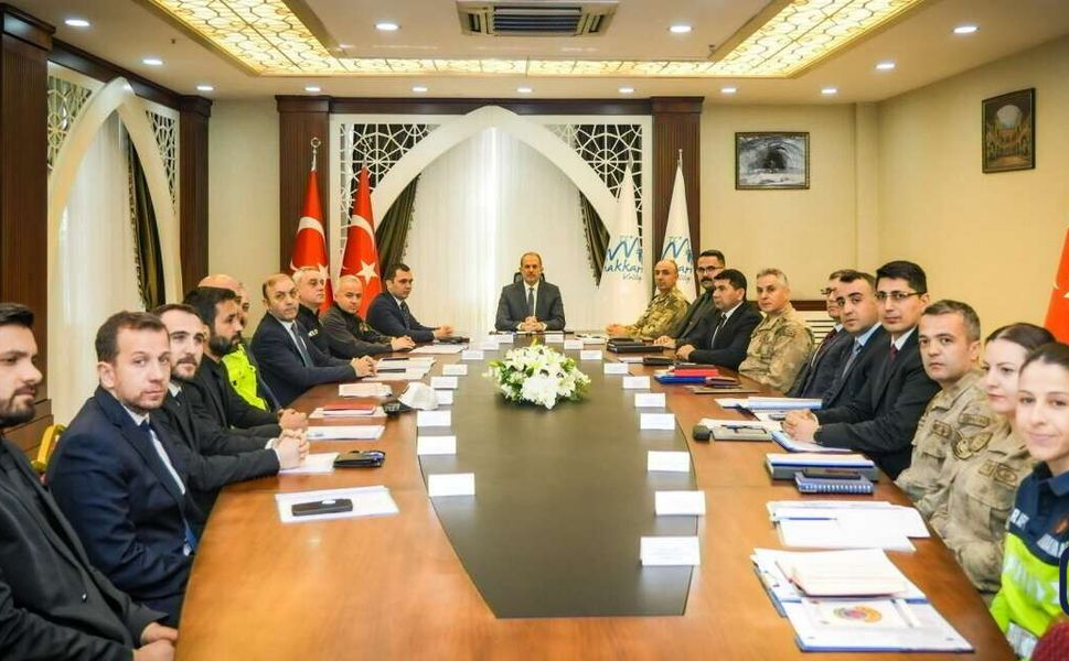 Hakkari’de Asayiş Toplantısı: Suç Oranlarında Düşüş