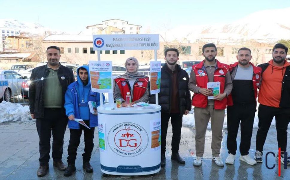 Hakkari’de Üniversite Öğrencilerinden Su Tasarrufu Farkındalığı