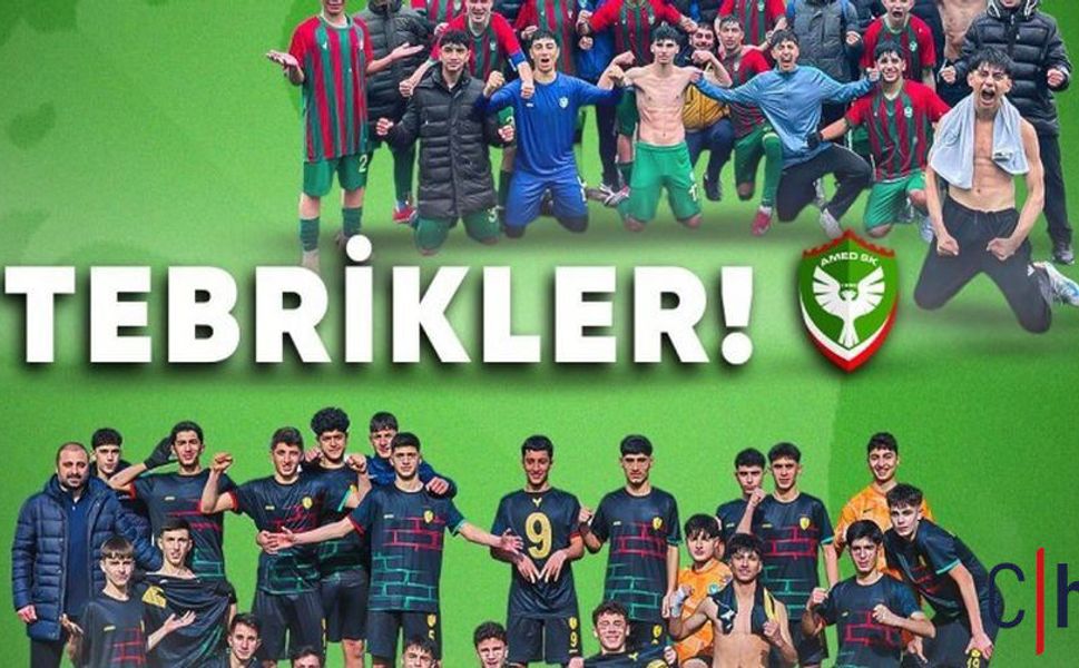 Amedspor Akademi Takımları Gruplarını Lider Tamamladı