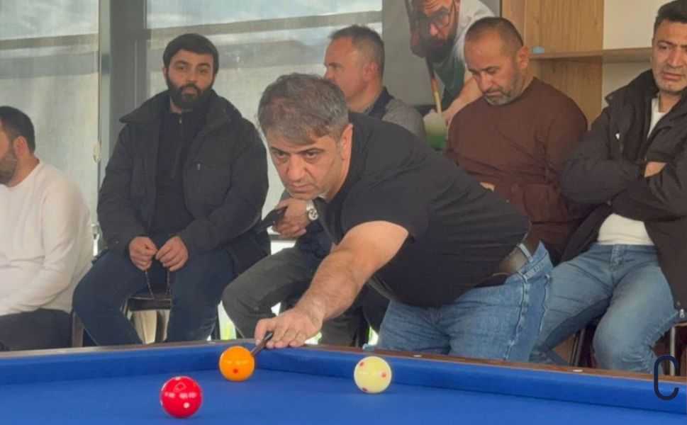 Hakkâri’de Üç Bant Bilardo Turnuvası Heyecanı Başladı