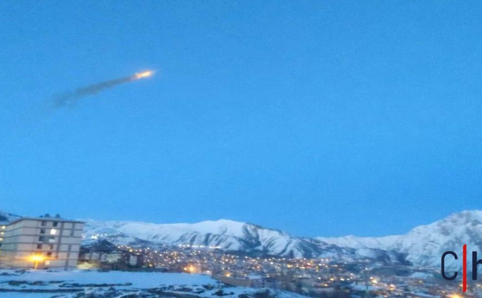 Hakkari Semalarında Gizemli Cisim: Vatandaşlar O Anları Kaydetti