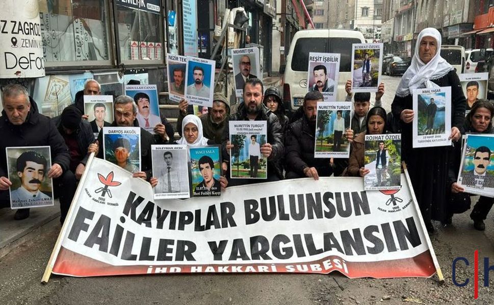 Hakkari'de 218. hafta eylemi: 1993’te kaybolan Nurettin Turgut için adalet çağrısı