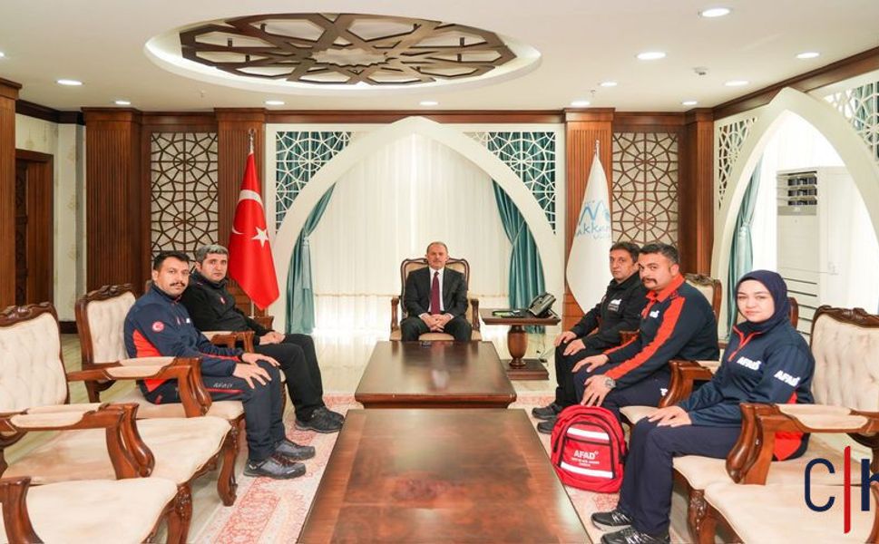 Deprem Haftası’nda AFAD’dan Vali Taşyapan’a Ziyaret