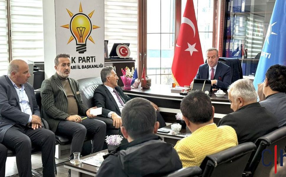 AK Parti Hakkâri Teşkilatı Haftalık Toplantısını Yaptı