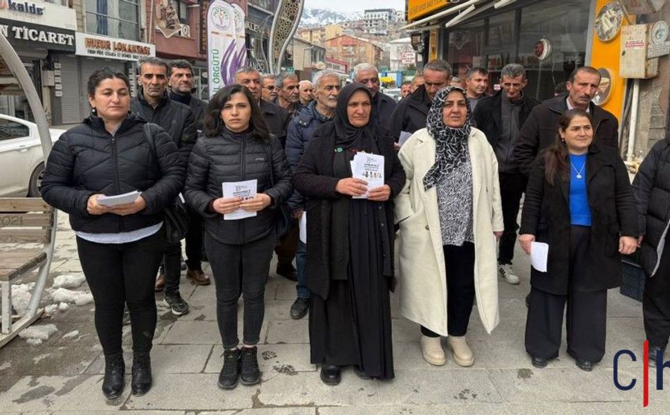 Hakkari’de DEM Parti’den 8 Mart İçin Yürüyüş Çağrısı