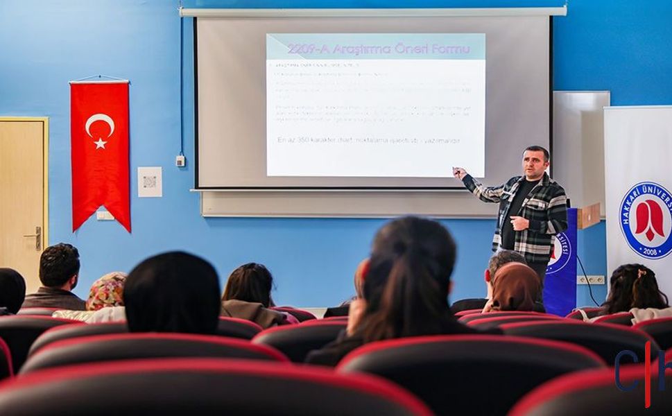 Hakkari Üniversitesi’nde TÜBİTAK 2209-A Eğitimi Düzenlendi