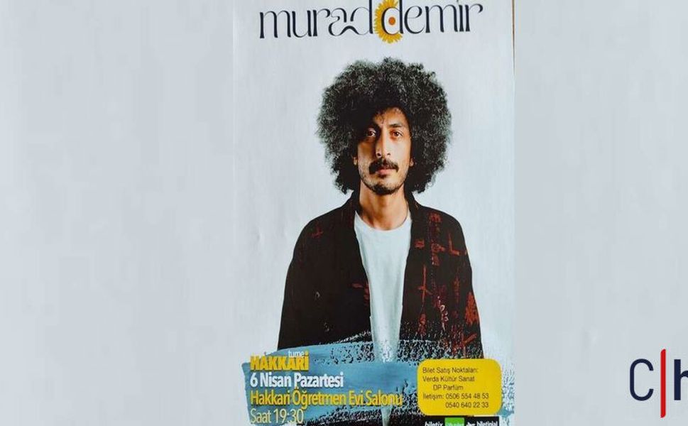 Murat Demir Hakkari’de Sahne Alacak