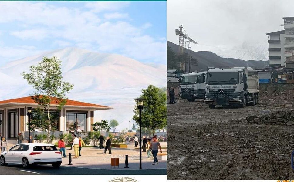 Hakkâri’de Kent Meydanı Projesi Başladı