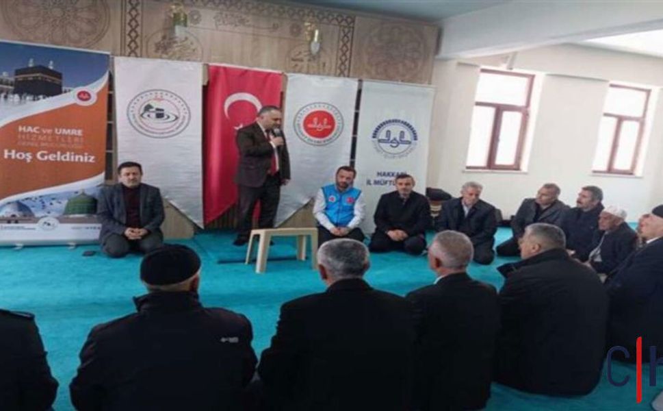 Hakkari’de Hacı Adaylarına Eğitim Semineri Düzenlendi