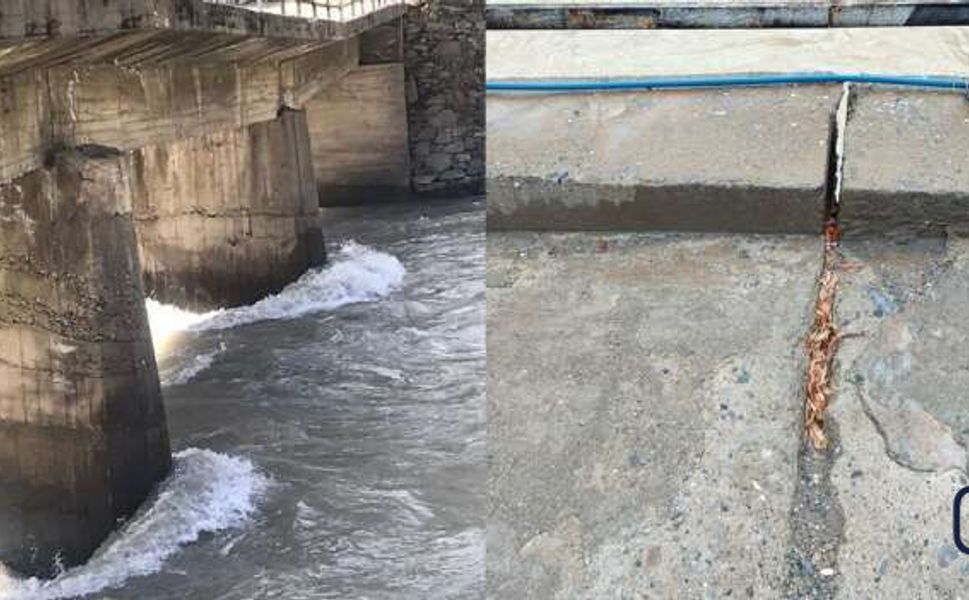 Köyün Tek Bağlantısı Riskte: Taşbaşı Köprüsü Dayanamıyor