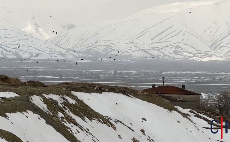 Yüksekova’da Şiddetli Rüzgar ve Sağanak Kuşları Zorladı