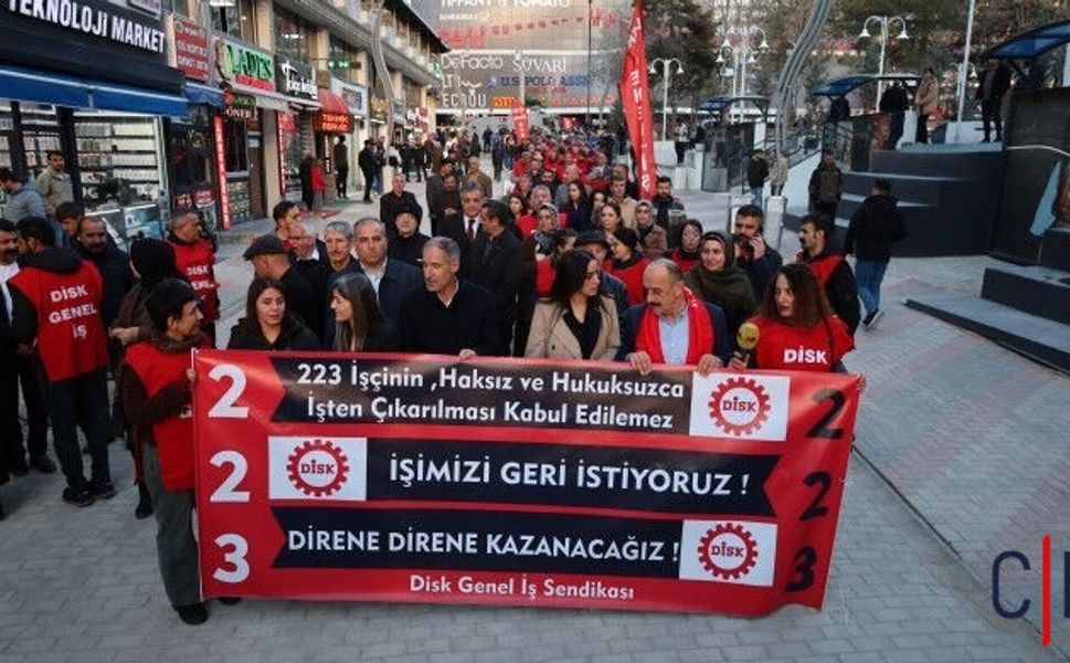 Van’da 223 İşçinin Direnişi Yeniden Başladı