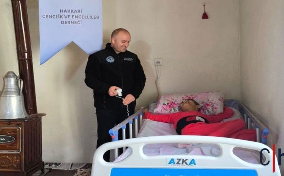 Hakkâri’de Bir Hayır Eli Daha: Engelli Bireye Destek