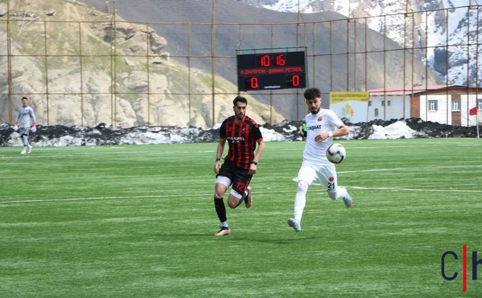Hakkari Zap Spor Zirve Yolunda Puan Kaybetti