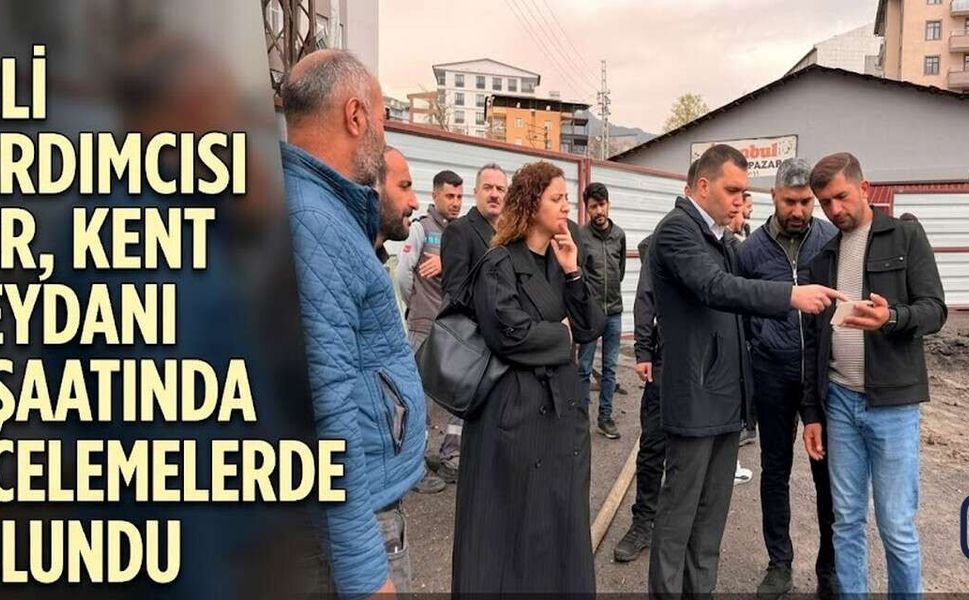Hakkari’de Altyapı Hasarına Yerinde İnceleme: Cüneyt Zor Sahaya İndi