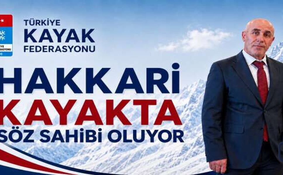 Hakkari’nin Gururu Fikret Ören, Türkiye Kayak Federasyonu Yönetimine Seçildi