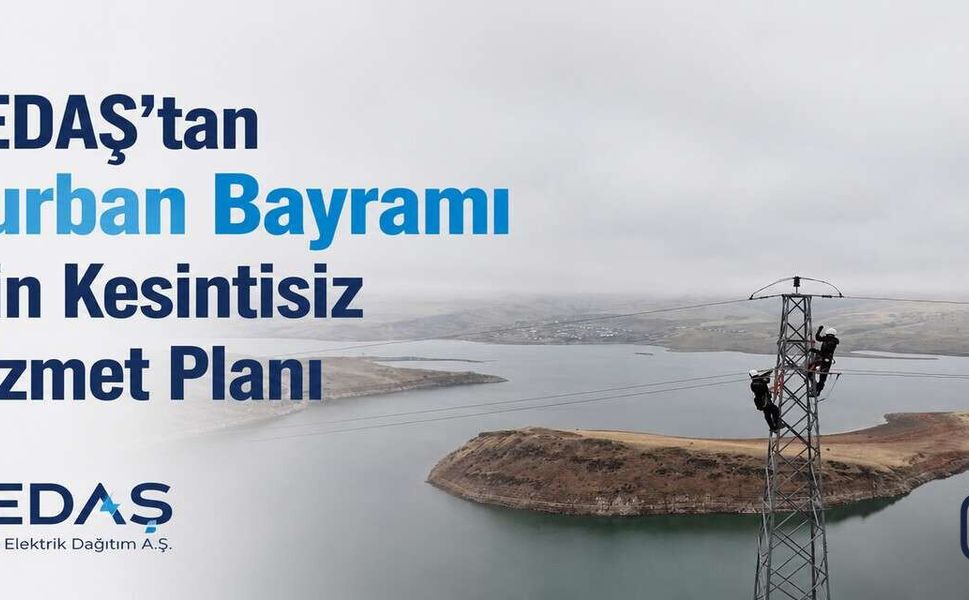 VEDAŞ Bayramda Kesintisiz Enerji İçin 7/24 Görev Başında