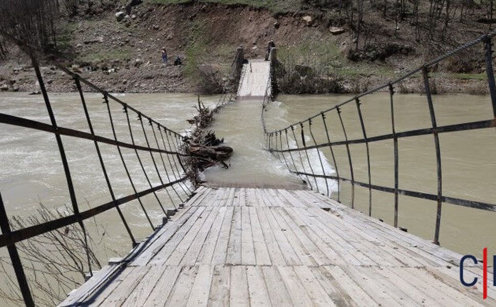 Ovacık’ta "Köprü" İsyanı: Şorşwenk Köyü 7 Gündür Dünyadan Kopuk!