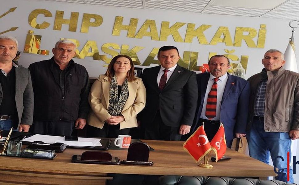 CHP Hakkari’de Şoförler Odası Ziyareti