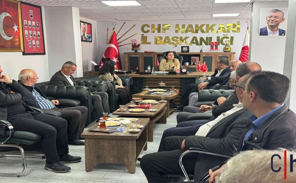 CHP Hakkâri’den DEM Parti’ye Ziyaret Teşekkürü