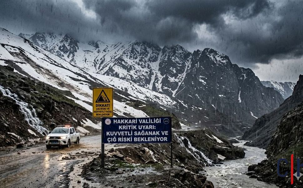 Hakkari İçin Kritik Uyarı: Kuvvetli Sağanak ve Çığ Riski Bekleniyor