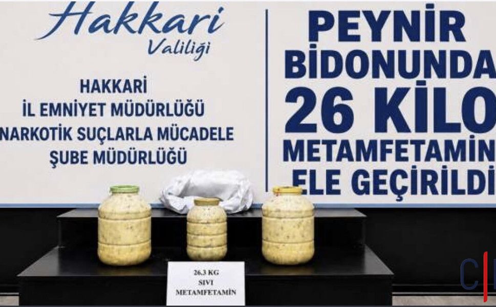Yüksekova’da Narkotik Operasyonu: 26 Kilo Sıvı Metamfetamin Ele Geçirildi