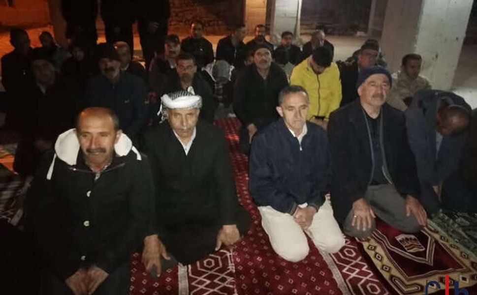 Şayte Köyünde Bayram Namazı Yarım Kalan Camide Kılındı